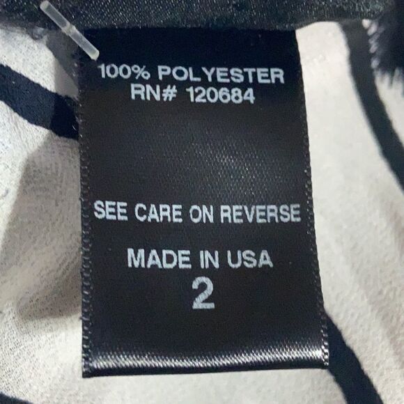 𝅺women’s Torrid Georgette sheer tank top palm trees chiffon summer Size 2x - Picture 5 of 6